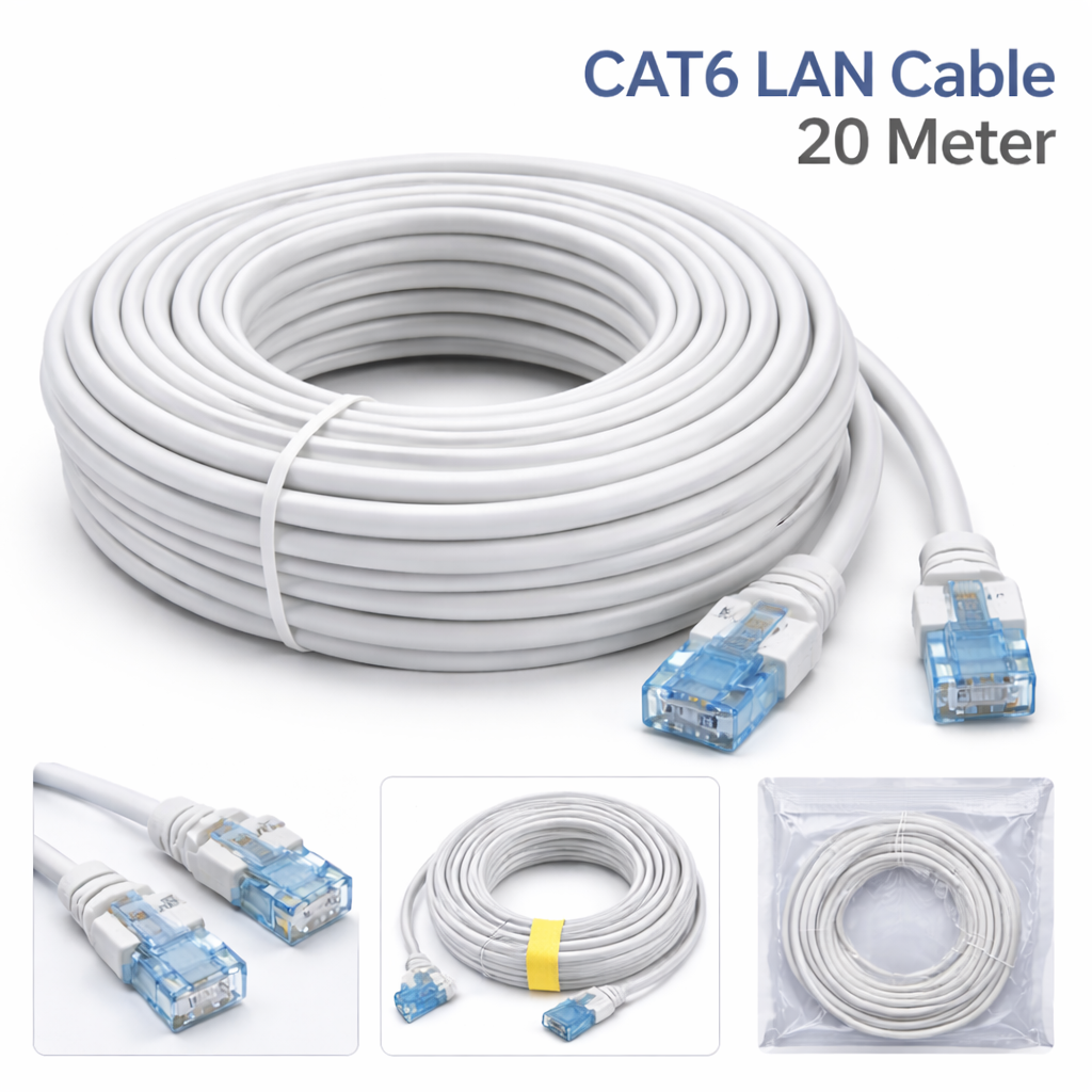 CAT6 LAN Cable – 20 Meter