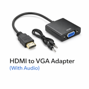 HDMI to VGA Adapter (With Audio)
